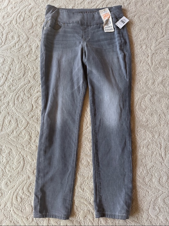 Jag Jeans Denim - JAG Knit Denim High Rise Skinny Jeggings - Grey Size 14 NWT